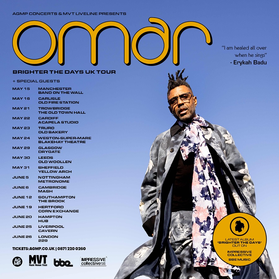 Omar Lye-Fook Tour Poster 2026